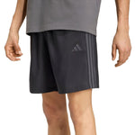 Adidas Essentials 3-Stripes Chelsea Lite Woven férfi rövidnadrág, fekete