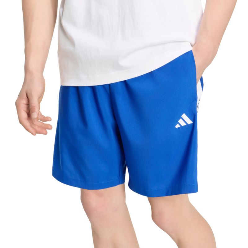 Adidas Essentials 3-Stripes Chelsea Lite Woven férfi rövidnadrág, kék