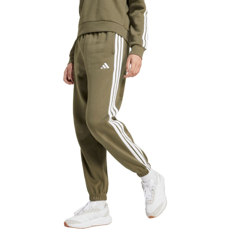 adidas Essentials 3-Stripes Fleece Loose-Fit W női Nadrág JX7698