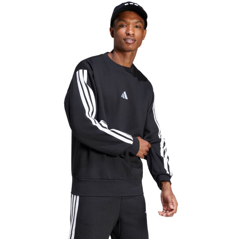 adidas Essentials 3-Stripes Fleece M JE6304 sweatshirt Pulóver - Sportmania.hu