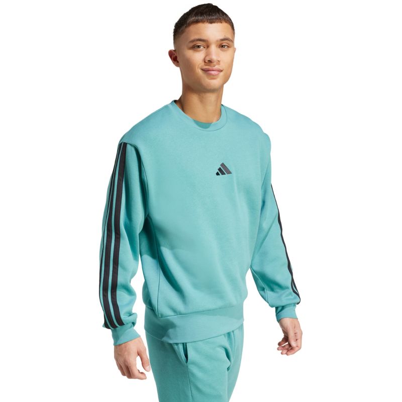 adidas Essentials 3-Stripes Fleece M JX0701 sweatshirt pulóver - Sportmania.hu