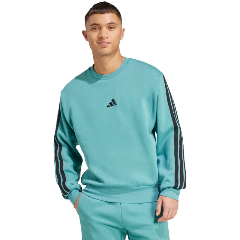adidas Essentials 3-Stripes Fleece M JX0701 sweatshirt pulóver - Sportmania.hu