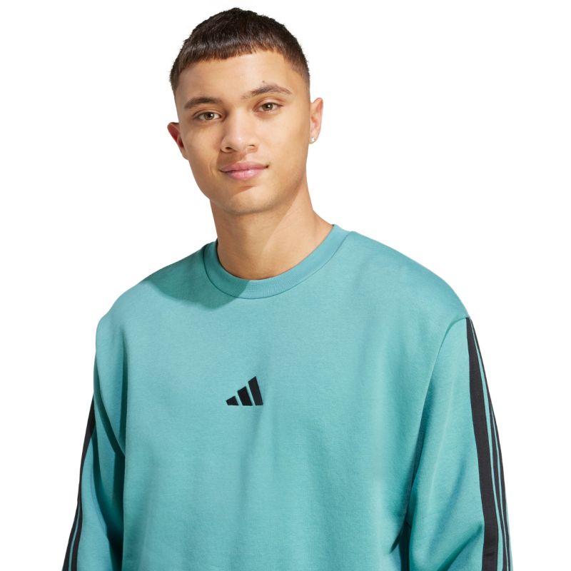 adidas Essentials 3-Stripes Fleece M JX0701 sweatshirt pulóver - Sportmania.hu