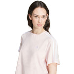 adidas Essentials 3-Stripes Single Jersey Crop Top W IY4227 Ruházat - Sportmania.hu