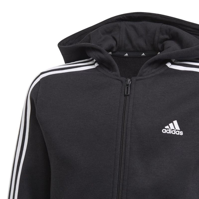 adidas Essentials 3S Full-zip Hoodie Jr gyerek pulóver GQ8900