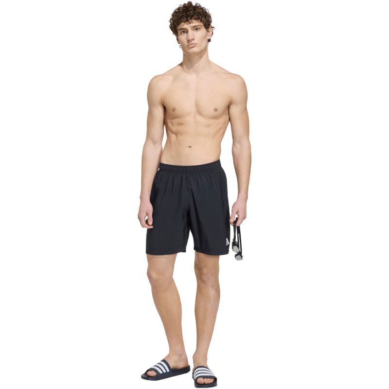 Adidas Essentials 8 Inch Swim Men’s Swim Shorts, Black, fekete fürdőnadrág KG1663