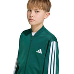 Adidas Essentials Climacool Kids' Sweatshirt gyerek pulóver, zöld