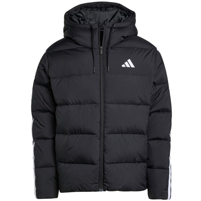 adidas Essentials Climawarm 3 Stripes Puffer Down Hooded Kabát férfi JM4165