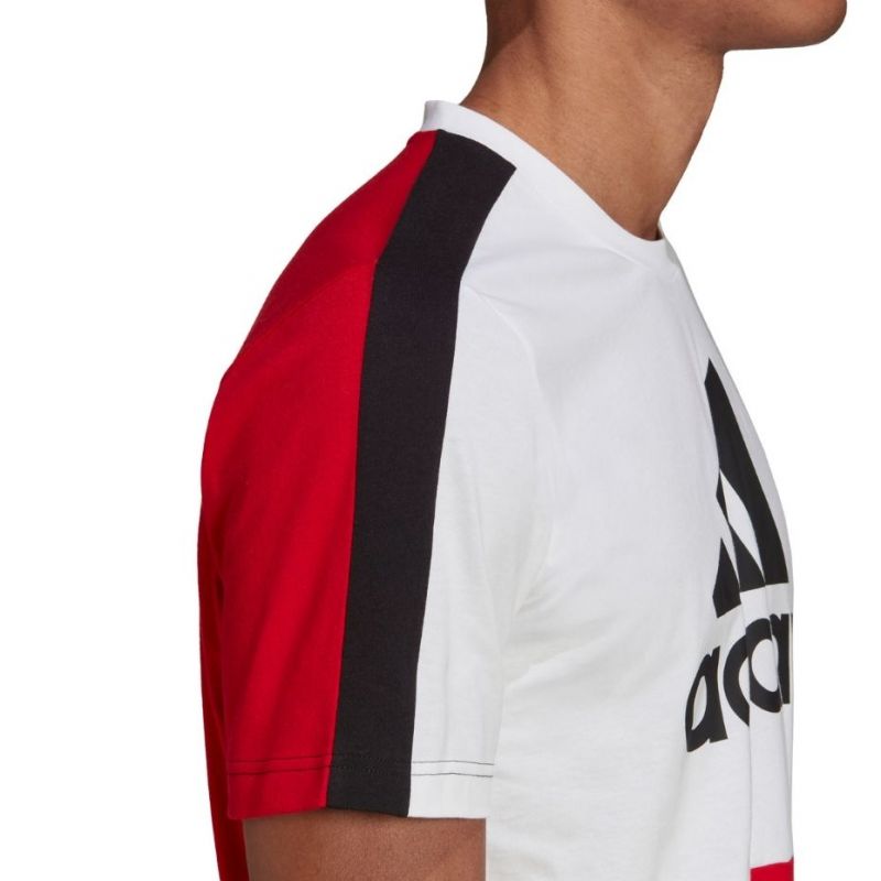 adidas Essentials Colorblock Single Jersey Tee M HE4330 Póló - Sportmania.hu