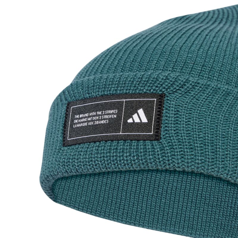adidas Essentials Cuffed Cap Green Kötött sapka JY3078