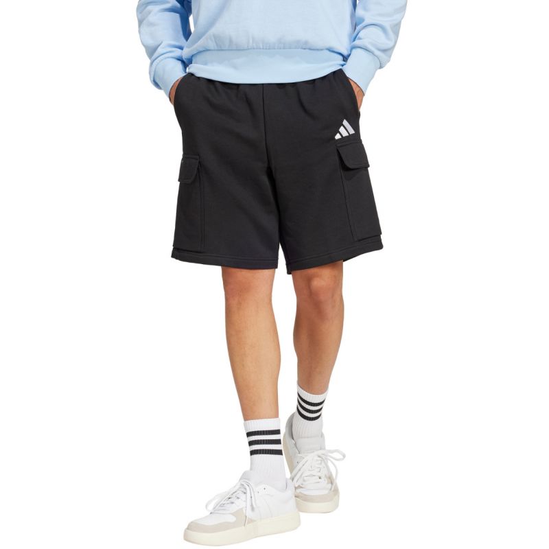 adidas Essentials Feelcozy Fleece Cargo Shorts Nadrág férfi JE3869