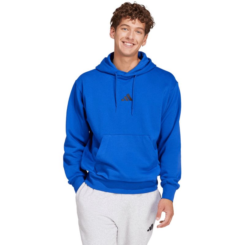 adidas Essentials Feelcozy Fleece férfi pulóver JE3800
