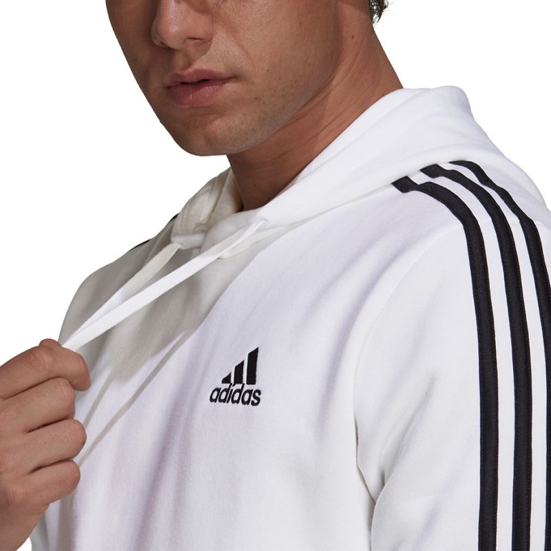 Adidas Essentials Fleece 3-Stripes férfi Kapucnis pulóver GU2522