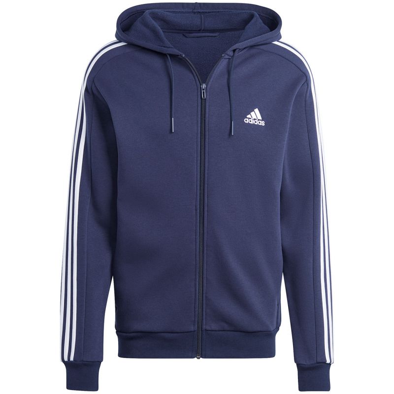 adidas Essentials Fleece 3-Stripes Full-Zip Jr Sweatshirt IJ6478 Pulóver - Sportmania.hu