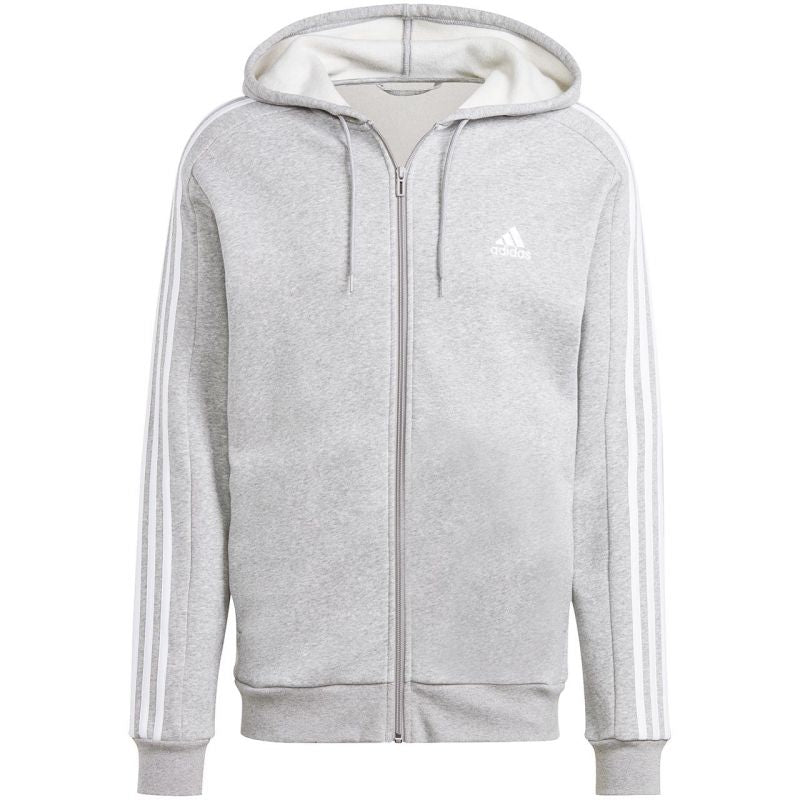adidas Essentials Fleece 3-Stripes Full-Zip M sweatshirt IJ6479 Pulóver - Sportmania.hu