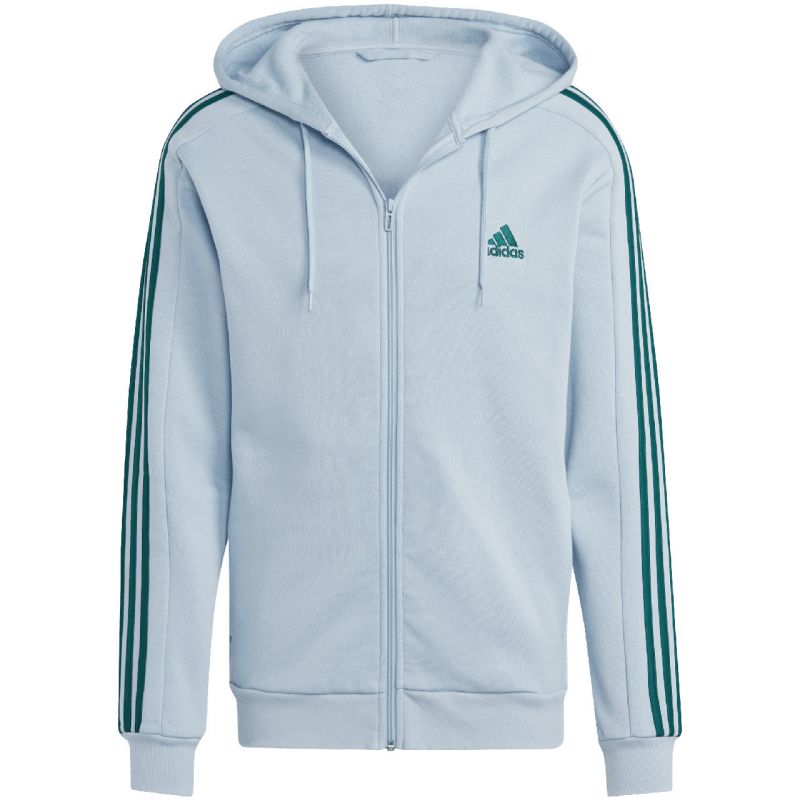 adidas Essentials Fleece 3-Stripes Full-Zip M sweatshirt IJ8932 - Sportmania.hu