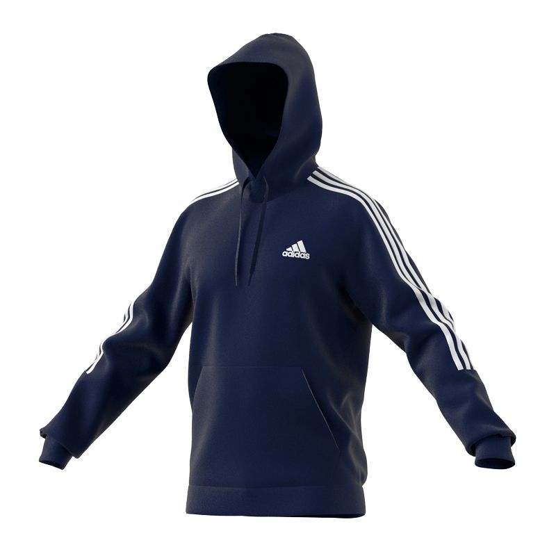 Adidas Essentials Fleece 3 Stripes M GK9584 kapucnis pulóver - Sportmania.hu