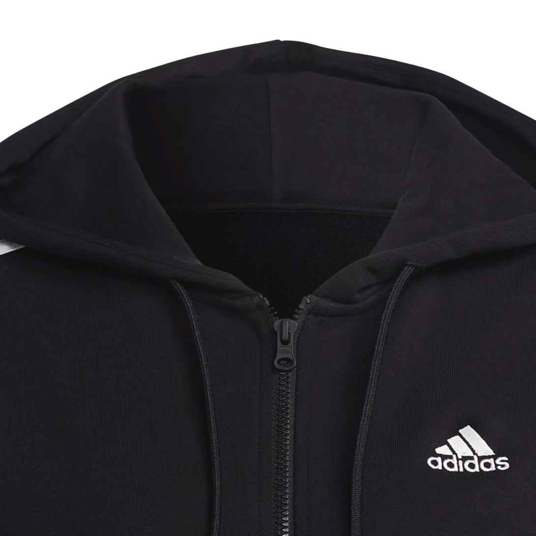 Adidas Essentials French Terry 3-Stripes cipzáros , női kapucnis pulóver - Sportmania.hu