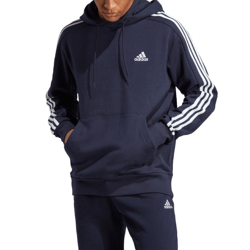 Adidas Essentials French Terry 3-Stripes férfi Kapucnis pulóver IC0436