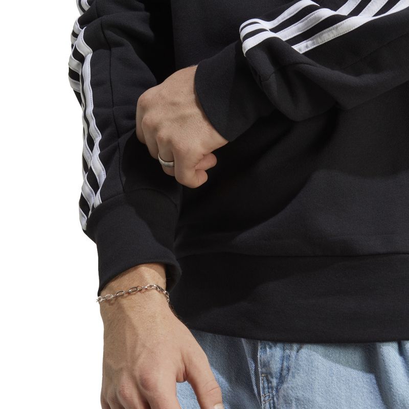 Adidas Essentials French Terry 3-Stripes férfi Pulóver IC9317