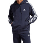 Adidas Essentials French Terry 3-Stripes Hoodie M IC0436 Kapucnis pulóver - Sportmania.hu