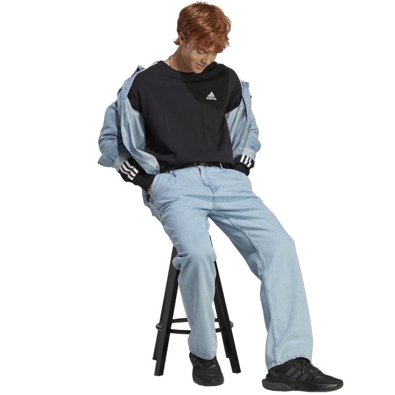 Adidas Essentials French Terry 3-Stripes Pulóver - Sportmania.hu