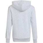 Adidas Essentials Full-Zip Hoodie for Light gyerek kapucnis pulóver, szürke