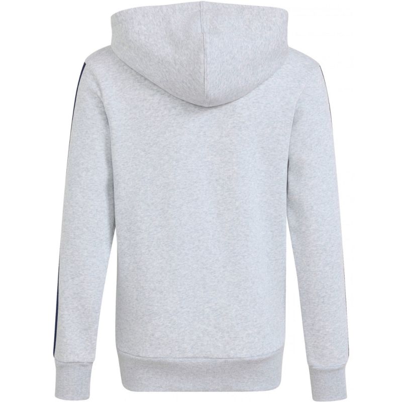 Adidas Essentials Full-Zip Hoodie for Light gyerek kapucnis pulóver, szürke