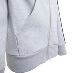 Adidas Essentials Full-Zip Hoodie for Light gyerek kapucnis pulóver, szürke