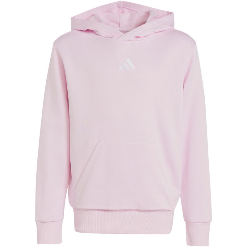 Adidas Essentials Hoodie for gyerek kapucnis pulóver, rózsaszín
