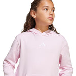 Adidas Essentials Hoodie for gyerek kapucnis pulóver, rózsaszín