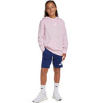 Adidas Essentials Hoodie for gyerek kapucnis pulóver, rózsaszín