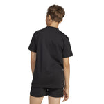 Adidas Essentials Junior T-Shirt JC9776 fekete póló, gyerek