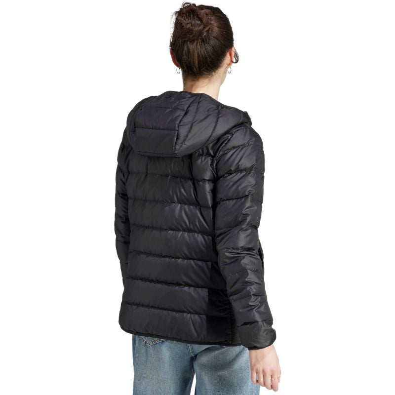 adidas Essentials Light Down Hooded W Kabát női HZ5724