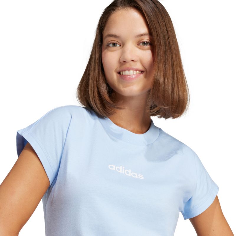 adidas Essentials Linear Cotton W T-shirt JG8660 Póló - Sportmania.hu