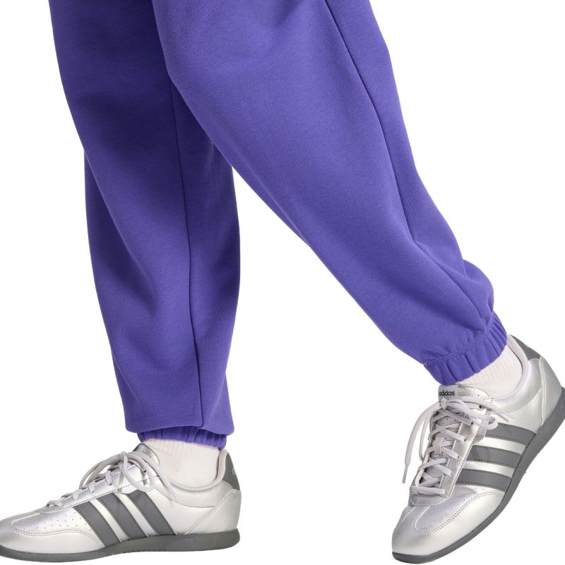 Adidas Essentials Linear French Terry Cuffed női nadrág, lila