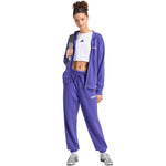 Adidas Essentials Linear French Terry Cuffed női nadrág, lila