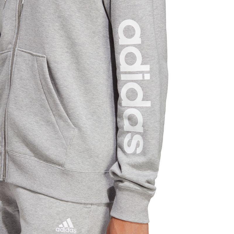 adidas Essentials Linear Full-Zip French Terry Hoodie W női pulóver IC6866