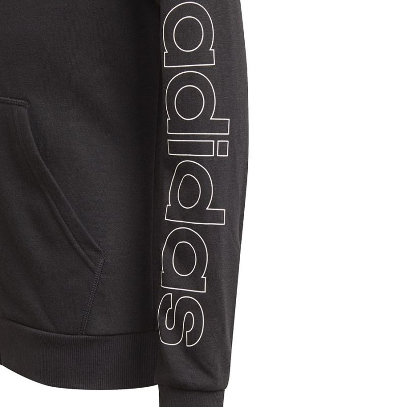 Adidas Essentials Logo Full-Zip Hoodie Jr GN4050 Kapucnis pulóver - Sportmania.hu