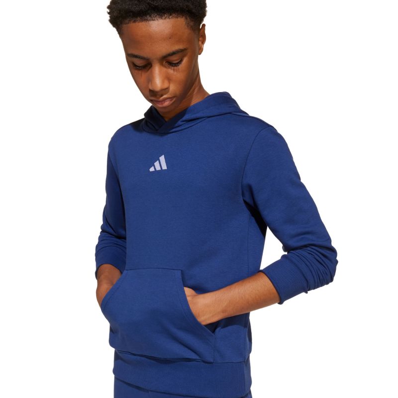 adidas Essentials navy blue kids' sweatshirt gyerek pulóver JY0612