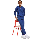 adidas Essentials navy blue kids' sweatshirt gyerek pulóver JY0612
