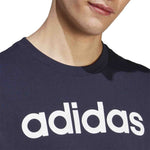 adidas Essentials Single Jersey Linear Embroidered Logo férfi Póló IC9275
