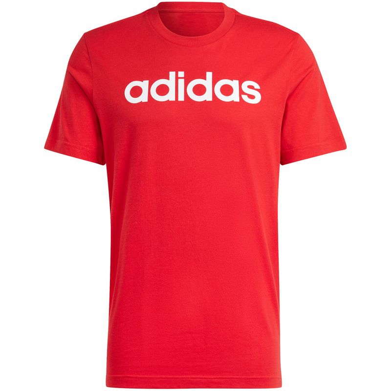 adidas Essentials Single Jersey Linear Embroidered Logo férfi Póló IC9278