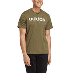 adidas Essentials Single Jersey Linear Embroidered Logo férfi Póló IC9280
