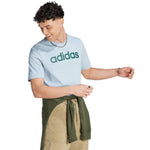 adidas Essentials Single Jersey Linear Embroidered Logo férfi Póló IJ8651