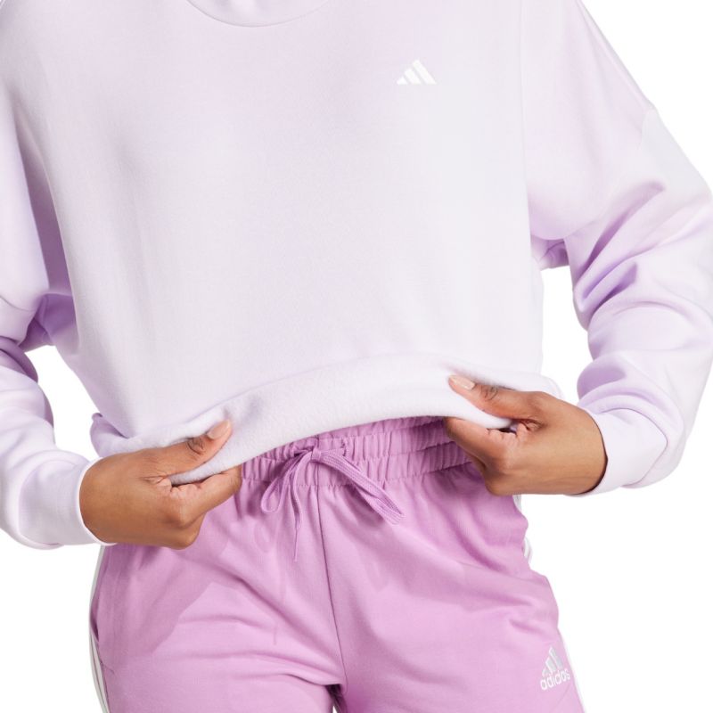 adidas Essentials Small Logo Feel Cozy W sweatshirt JF8827 Pulóver - Sportmania.hu