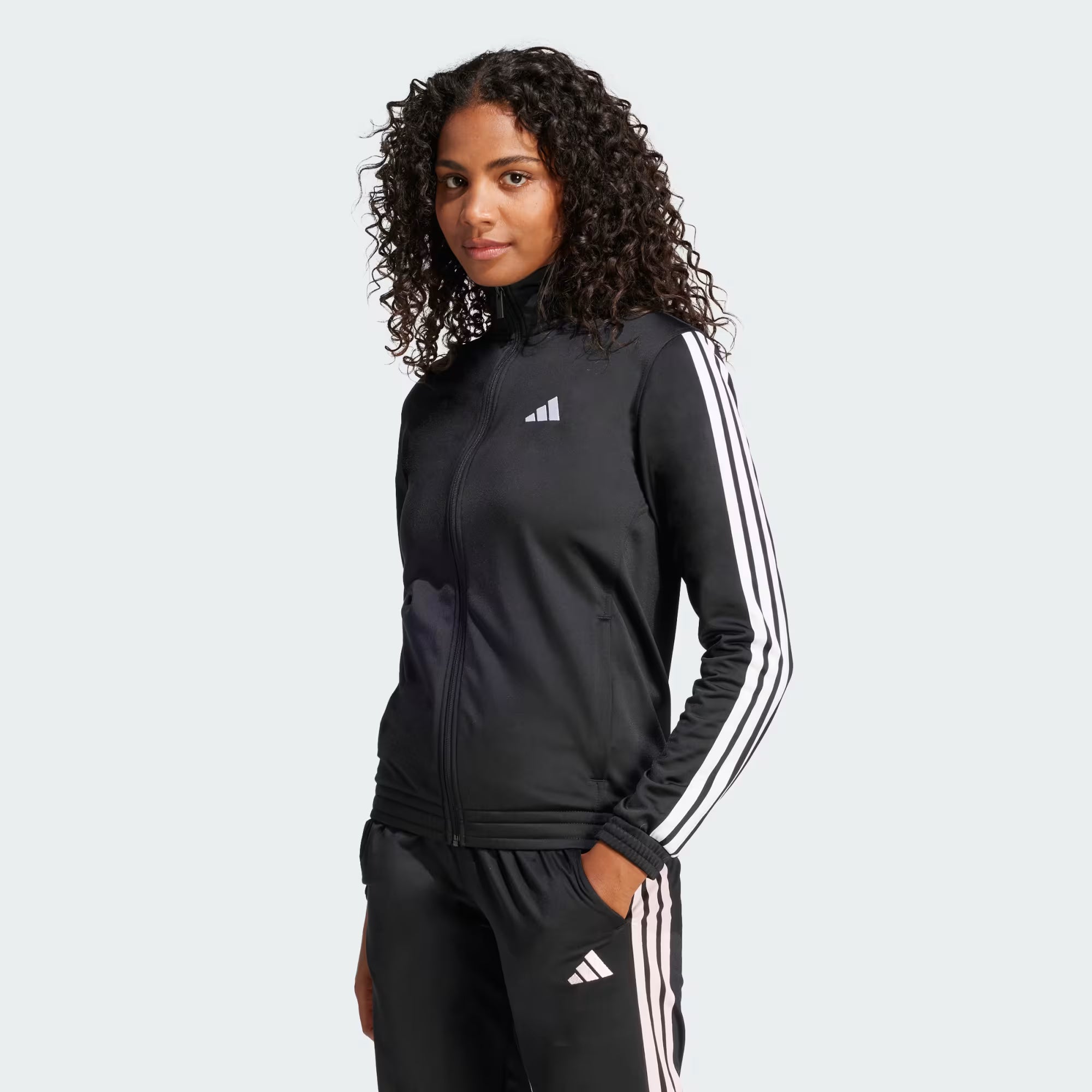 adidas Essentials Triricot 3-Stripes W női pulóver JC8889