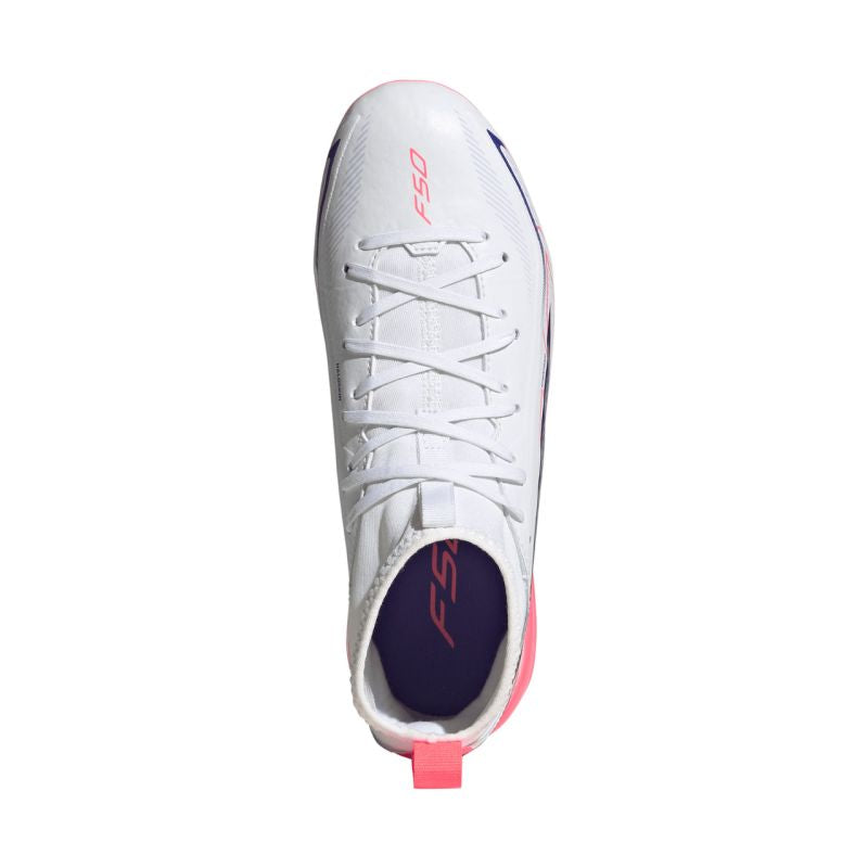 Adidas F50 Hyperfast League Mid FG Kids' Soccer cipő gyerek KK1316