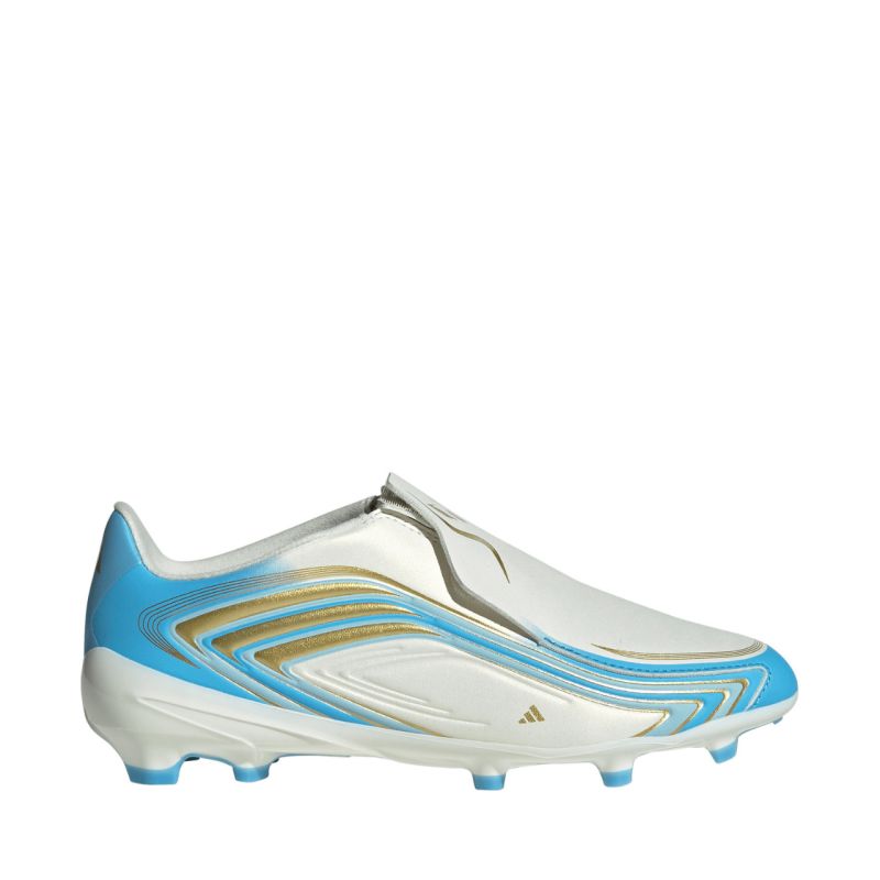 Adidas F50 Messi League LL FG Kids' Soccer White and kék cipő gyerek