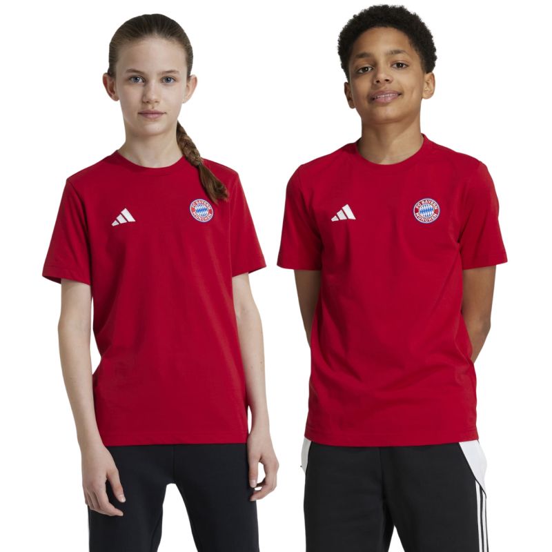 adidas FC Bayern Munich Kids' T-shirt Red gyerek IT4138